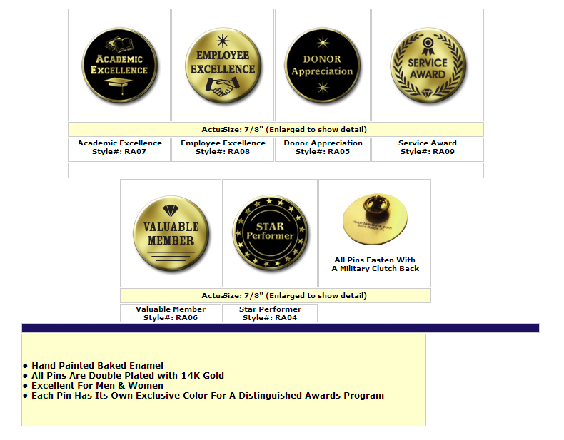 recognition awards team employee donor member etc
