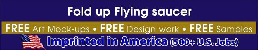Fold Up Flying Saucer Fold Up Flying Saucer